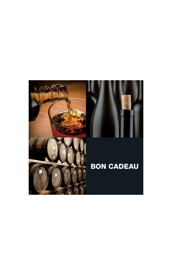 E-Carte Cadeau Vin 50€ - Vins Domaines Martinelles et Aloès